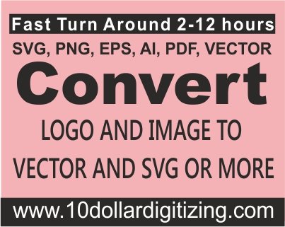 Convert Logo and Image to Vector and Svg | High Quality Vector Service