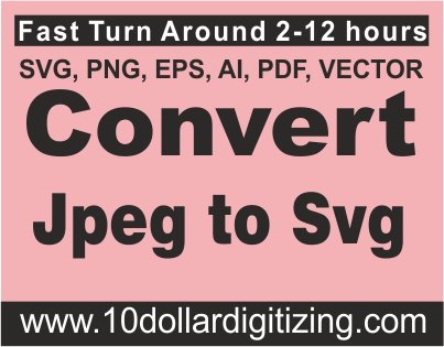 Convert Jpeg to Svg | Instant JPG to Vector Converter