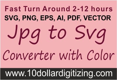 Jpg to Svg Converter with Color