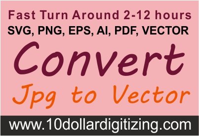 Convert Jpg to Vector