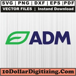 ADM-Svg,-Archer-Daniels-Midland-Png-Vector,-ADM-Leaf-Svg-Cut-File-For-Cricut-Silhouette-Printable-Files
