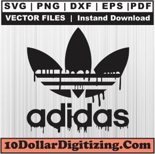Adidas-Drip-Logo-Png,-Adidas-Dripping-Vector,-Brand-Logo-Svg-Cut-File-For-Cricut-Silhouette-Printable-Files