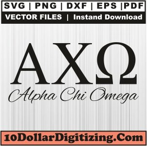 Alpha-Chi-Omega-Letter-Png-High-Resolution,-Fraternity-Vector,-Greek-Letter-Svg-Cut-File-For-Cricut-Silhouette-Printable-Files