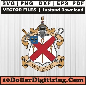 Alpha-Chi-Rho-Crest-Png,-Fraternity-Vector,-Alpha-Chi-Svg-Cut-File-For-Cricut-Silhouette-Printable-Files