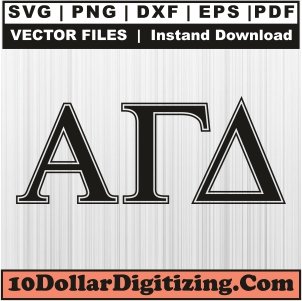 Alpha-Gamma-Delta-Letter-Png-Transparent,-Fraternity-Vector,-Alpha-Gam-Svg-Cut-File-For-Cricut-Silhouette-Printable-Files