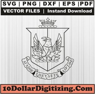 Alpha-Sigma-Alpha-Crest-Black-and-White-Svg,-College-Sorority-Png-Vector-Svg-Cut-File-For-Cricut-Silhouette-Printable-Files