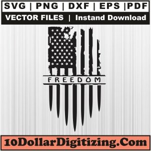 American-Flag-Freedom-Png-High-Resolution,-Patriotic-Vector,-USA-Black-Flag-Svg-Cut-File-For-Cricut-Silhouette-Printable-Files-