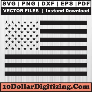 American-Flag-Svg,-USA-Flag-Png-Vector,-US-Flag-Svg-Cut-File-For-Cricut-Silhouette-Printable-Files
