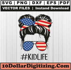 Baby-Life-Svg,-4th-Of-July-Png-Vector,-USA-Flag-Glasses-Svg-Cut-File-For-Cricut-Silhouette-Printable-Files