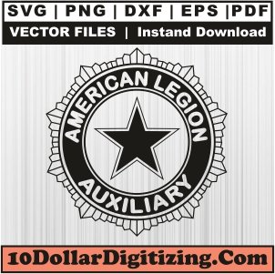 American-Legion-Auxiliary-Png,-American-Legion-Vector-Svg-Cut-File-For-Cricut-Silhouette-Printable-Files