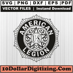 American-Legion-US-Vector,-American-Veterans-Png,-American-Legion-Logo-Svg-Cut-File-For-Cricut-Silhouette-Printable-Files