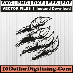 Animal-Claw-Torn-Scratch-Png-High-Resolution,-Claw-Vector,-Claw-Mark-Svg-Cut-File-For-Cricut-Silhouette-Printable-Files