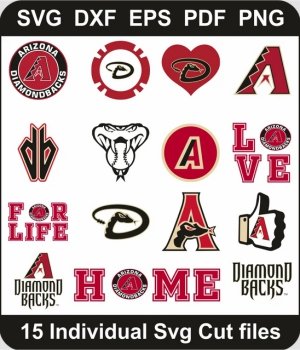 Arizona-Diamondbacks-Logo-Svg-Pack,-Football-Team-Png-Bundle,-NFL-Svg-Cut-File-For-Cricut-Silhouette-Printable-Files