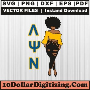 Ayn-Girl-Svg,-Ayn-Girl-Png-Vector,-African-American-Svg-Cut-File-For-Cricut-Silhouette-Printable-Files