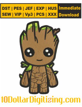 Baby-Groot-Embroidery-Design