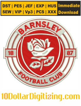 Barnsley-Fc-Logo-Embroidery-Design