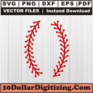Baseball-Stitches-Png-Transparent,-Baseball-Laces-Vector,-Baseball-Svg-Cut-File-For-Cricut-Silhouette-Printable-Files