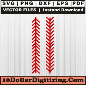 Baseball-Seam-Svg,-Baseball-Stitch-Png-Vector,-Baseball-Laces-Svg-Cut-File-For-Cricut-Silhouette-Printable-Files