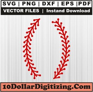 Baseball-Stitches-Clipart,-Baseball-Stitch-Png-Vector,-Baseball-Laces-Svg-Cut-File-For-Cricut-Silhouette-Printable-Files