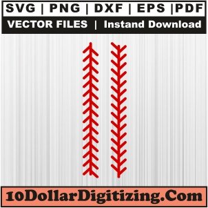 Baseball-Laces-Svg,-Baseball-Stitch-Png-Vector,-Baseball-Seam-Svg-Cut-File-For-Cricut-Silhouette-Printable-Files