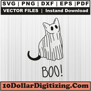 Boo-Cat-Svg,-Cat-Ghost-Png-Vector,-Halloween-Svg-Cut-File-For-Cricut-Silhouette-Printable-Files