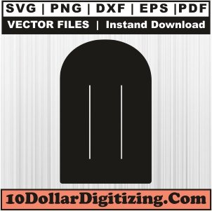 Hair-Clip-Display-Card-Black-Svg,-Bow-Card-Png-Vector,-Hair-Clip-Card-Svg-Cut-File-For-Cricut-Silhouette-Printable-Files