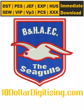 Brighton-and-Hove-Albion-Logo-1998-Embroidery-Design
