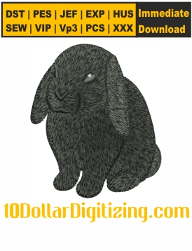 Bunny-Machine-Embroidery-Files,-Rabbit-Embroidery-Pattern,-Bunny-Embroidery-Designs-Downloads