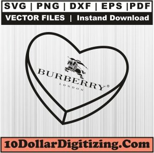 Burberry-Heart-Png-Transparent,-Brand-Vector,-Burberry-Logo-Svg-Cut-File-For-Cricut-Silhouette-Printable-Files