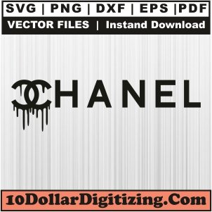 Chanel-C-Drip-Svg,-Brand-Logo-Png-Vector,-Chanel-Svg-Cut-File-For-Cricut-Silhouette-Printable-Files
