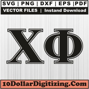 Chi-Phi-Greek-Letter-Png-Download,-Greek-Letter-Vector,-Chi-Phi-Svg-Cut-File-For-Cricut-Silhouette-Printable-Files