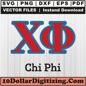 Chi-Phi-Letter-Svg-Download,-Fraternity-Png-Vector,-Chi-Phi-Svg-Cut-File-For-Cricut-Silhouette-Printable-Files