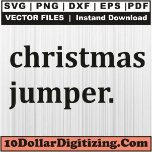 Christmas-Jumper-Svg,-Christmas-Png-Vector,-Christmas-Day-Svg-Cut-File-For-Cricut-Silhouette-Printable-Files