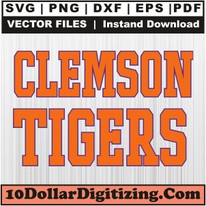 Clemson-Tigers-Svg,-Football-Team-Png-Vector,-NCAA-Sports-Svg-Cut-File-For-Cricut-Silhouette-Printable-Files