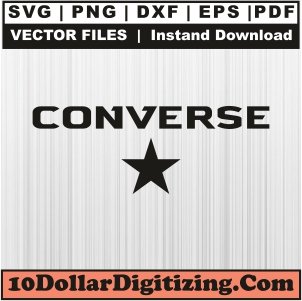 Converse-Star-Black-Svg,-Converse-Png-Vector,-Converse-Brand-Svg-Cut-File-For-Cricut-Silhouette-Printable-Files