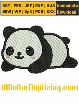Cute-Panda-Embroidery-Design,-Baby-Panda-Embroidery-Pattern,-Animal-Embroidery-File,-Giant-Panda-Embroidery-Files-Instant-Download