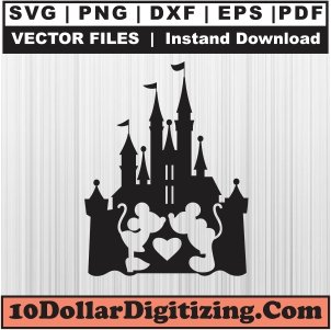 Mickey-and-Minnie-Love-Castle-Svg,-Disney-Castle-Png-Vector,-Mickey-and-Minnie-Valentine-Svg-Cut-File-For-Cricut-Silhouette-Printable-Files
