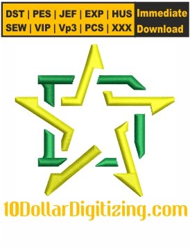 D-Star-Logo-Embroidery-Design,-D-Star-Outline-Embroidery-Pattern,-Star-D-Embroidery-Files-Instant-Download