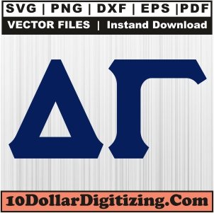 Delta-Gamma-Letter-Greek-Svg,-Fraternity-and-Sorority-Png-Vector,-Svg-Cut-File-For-Cricut-Silhouette-Printable-Files