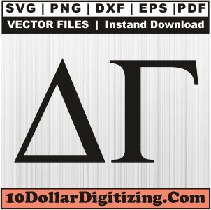 Delta-Gamma-Greek-Letter-Png,-Fraternities-and-Sororities-Vector-Svg-Cut-File-For-Cricut-Silhouette-Printable-Files
