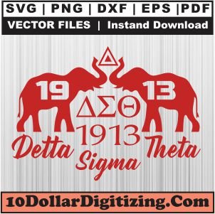 Delta-Sigma-Theta-Elephant-1913-Logo-Svg