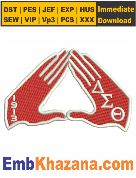 Delta-Sigma-Theta-Hand-Sign-Embroidery-Design