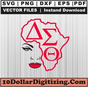 Delta-Sigma-Theta-African--Maps--Svg