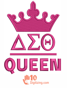 Delta-Sigma-Theta-Queen-Embroidery-Design