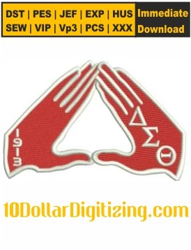 Delta-Sigma-Theta-Hand-Sign-Embroidery-Design,-Delta-Sigma-Theta-Machine-Embroidery-Design,-Delta-Sigma-Theta-1913-DST-File