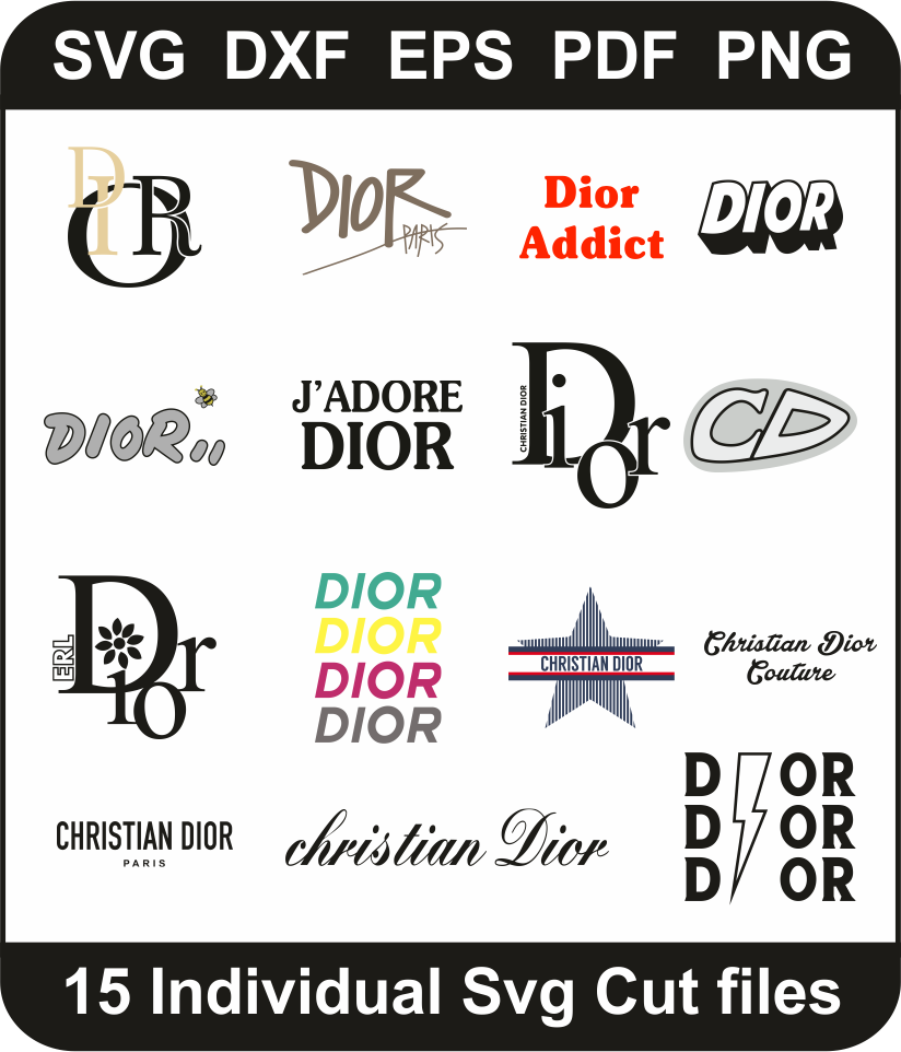 Dior-Svg-Pack,-Christian-Dior-Png-Vector-Bundle,-Dior-Brand-Svg-Cut-File-For-Cricut-Silhouette-Printable-Files