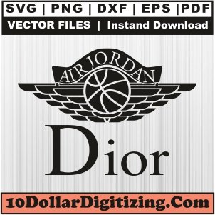 Dior-X-Jordan-Svg,-Christian-Dior-Logo-Png-Vector,-Dior-Svg-Cut-File-For-Cricut-Silhouette-Printable-Files