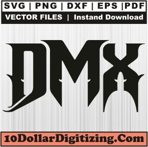 Dmx-Svg,-Dmx-Rapper-Png-Vector,-Dmx-Logo-Svg-Cut-File-For-Cricut-Silhouette-Printable-Files