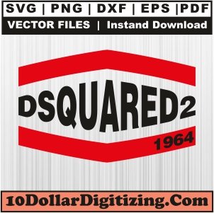 Dsquared2-1964-Logo-Svg,-Brand-Logo-Png-Vector,-Dsquared2-Svg-Cut-File-For-Cricut-Silhouette-Printable-Files