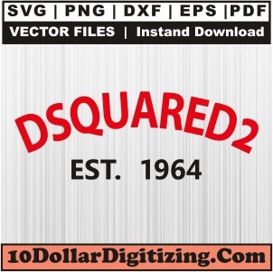 Dsquared2-Est-1964-Svg,-Dsq-Logo-Png-Vector,-Brand-Logo-Svg-Cut-File-For-Cricut-Silhouette-Printable-Files